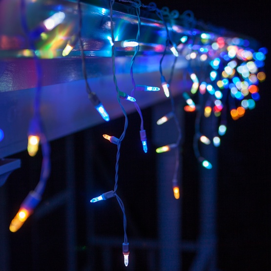 50 M5 Multicolor Color Change LED Icicle Lights