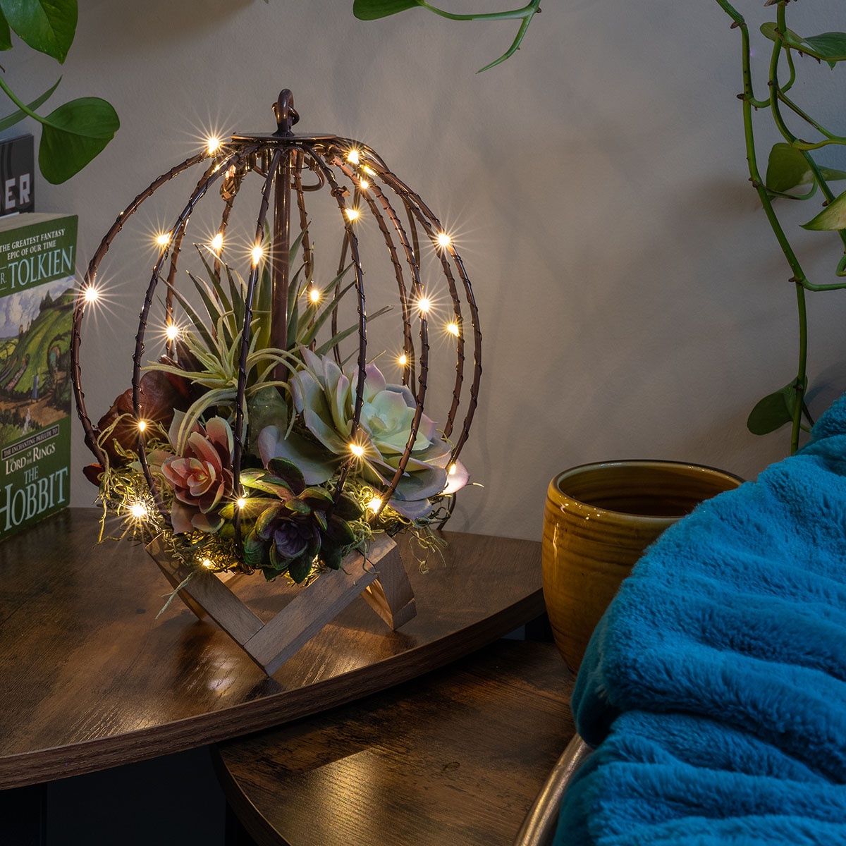 DIY Terrarium Light Ball