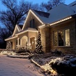 Kringle Traditions TM C9 120V Dimmable Pure White LED Christmas Light Bulbs