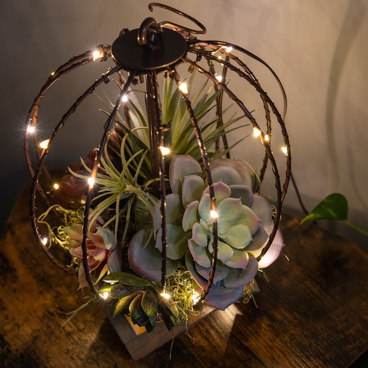 DIY Terrarium Light Ball