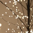 3' Black Fairy Light LED Tree 