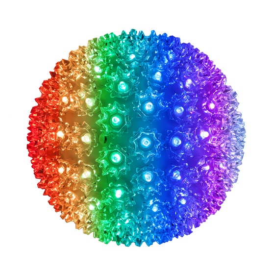 6" RGB 5mm LED Multi-Function Starlight Sphere, 70 Lights